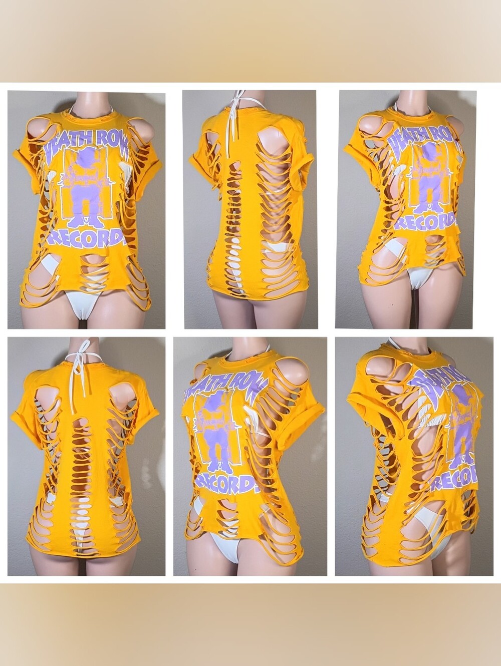 Death Row Custom Distresses Tshirt